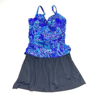 Miraclesuit Bella Tankini 2 pc swimsuit Sultan